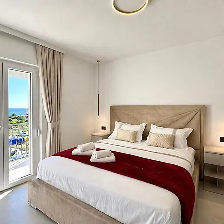 Golden Pearl - Exclusive Seaview With Jacuzzi & Spacious Teracce, Znjan *