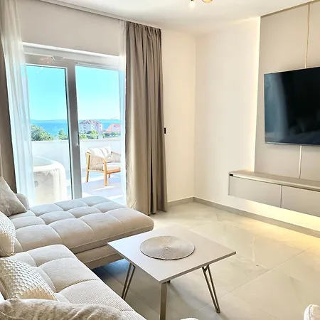 Golden Pearl - Exclusive Seaview With Jacuzzi & Spacious Teracce, Znjan *